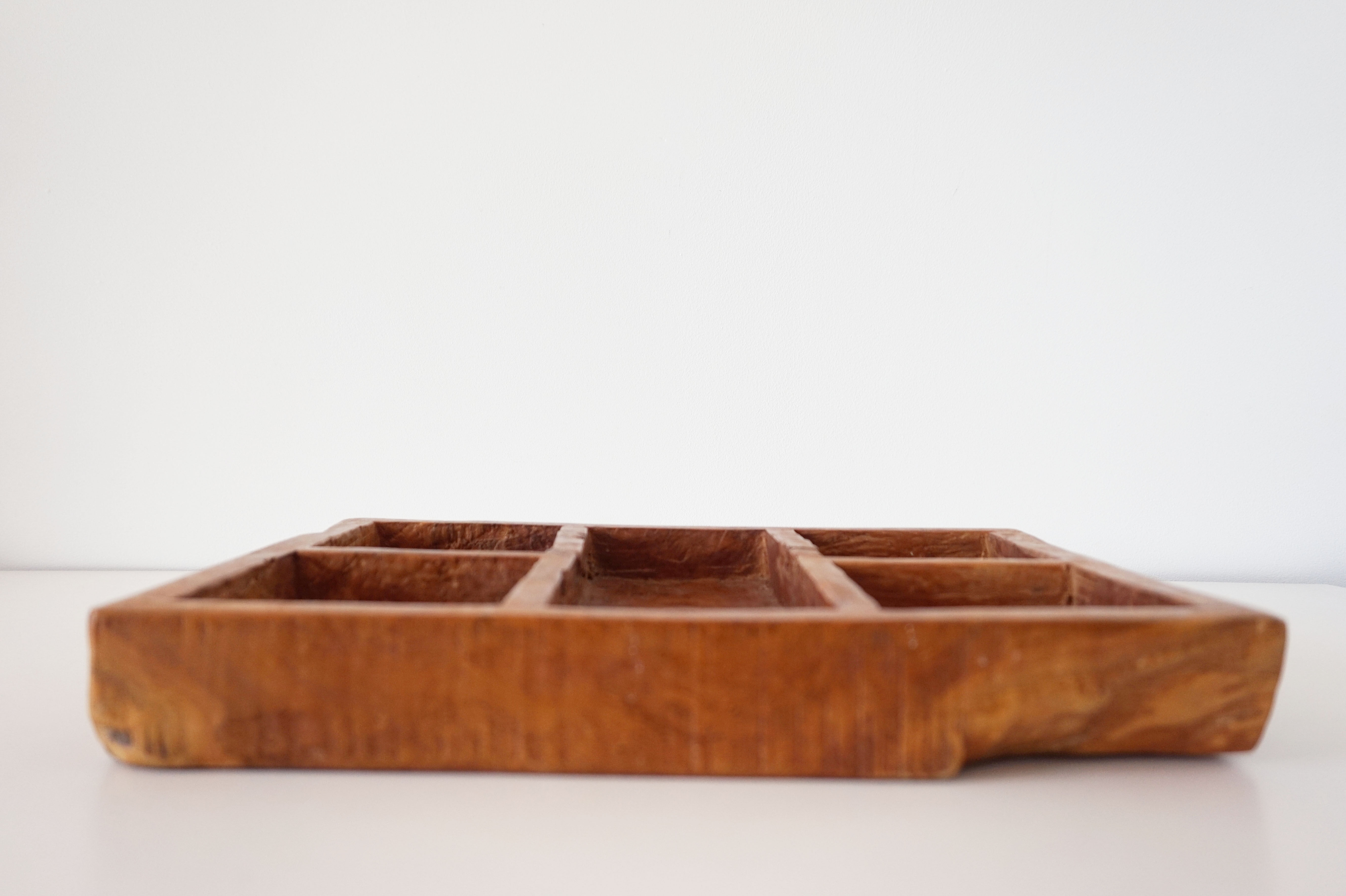 Brutalist solid wood top