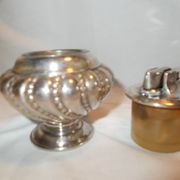 Briquet métal argenté