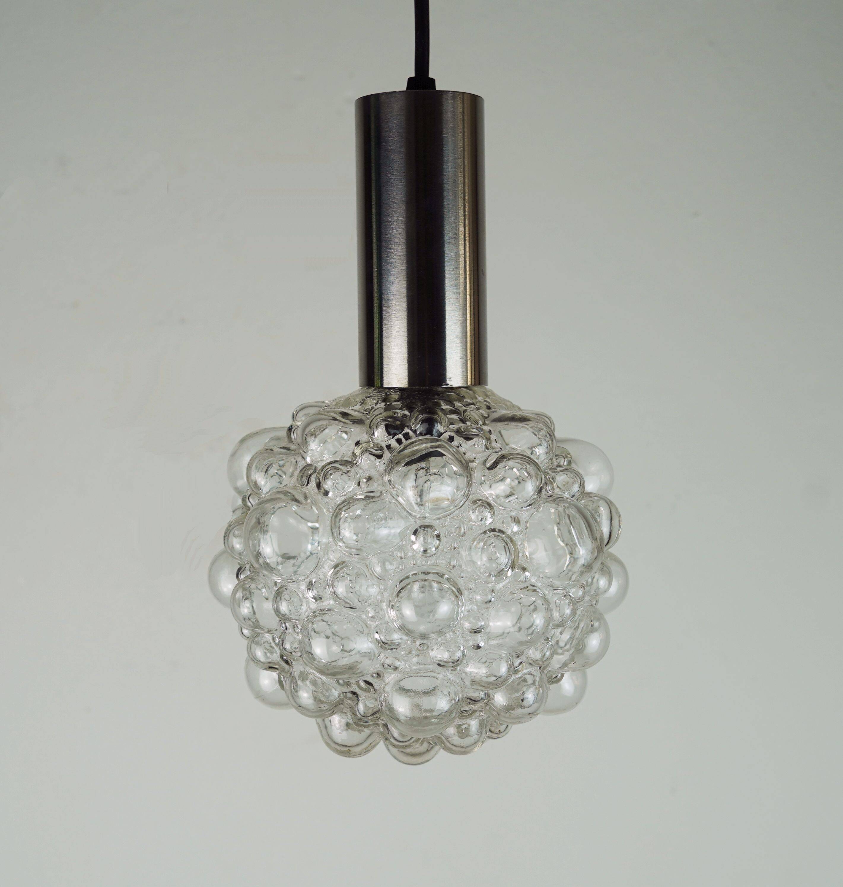 Suspension bubble en verre, milieu XXème