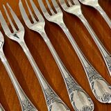 Christofle Marly 12 cake forks new condition