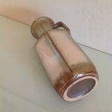 Hexagonal vase with handle vintage Fat Lava Scheurich