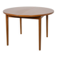 Mid-Century Round Teak Dining Table by Nils Jonsson for Hugo Troeds, Sweden