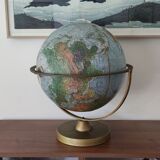 Globe with relief