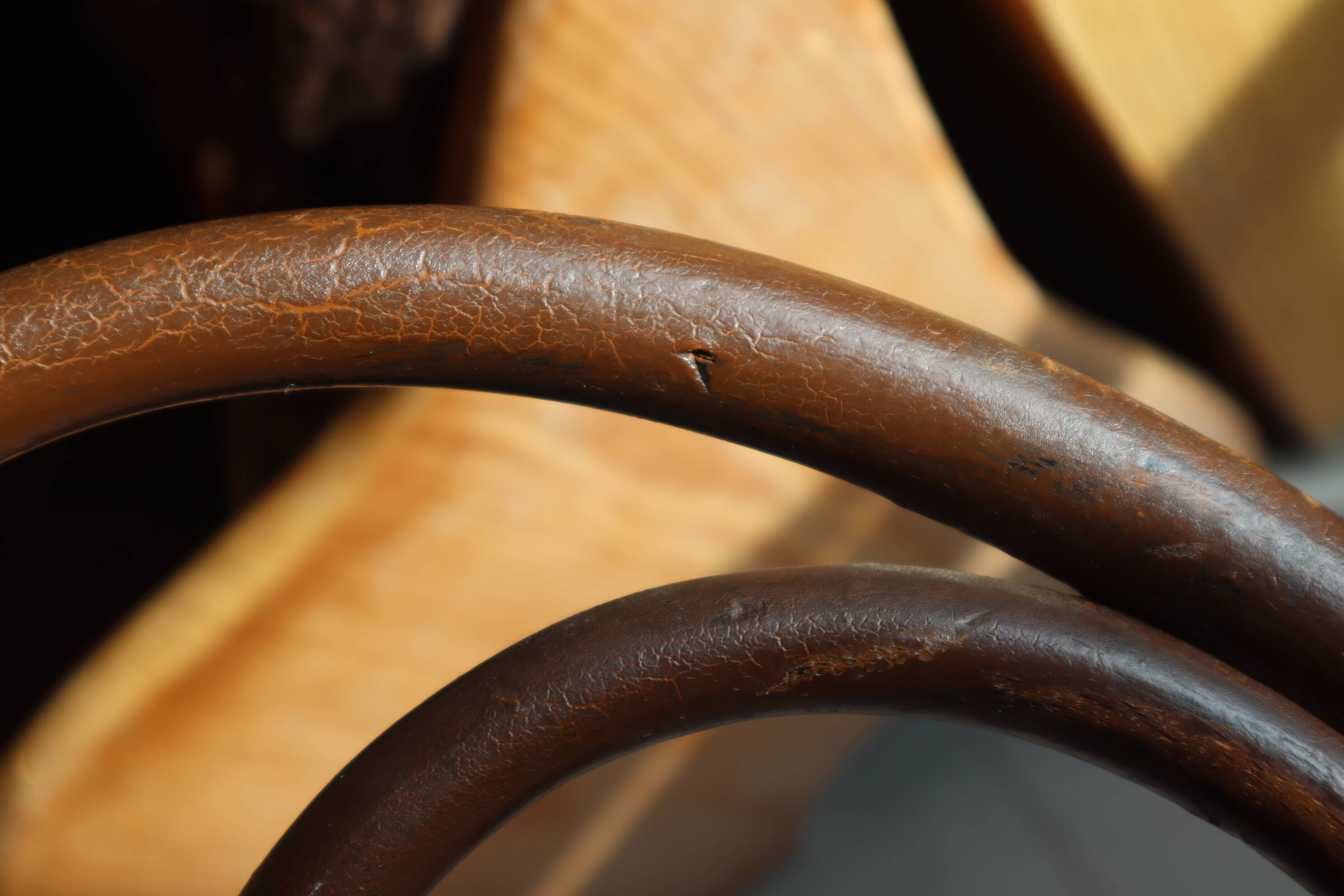 Bistro chair Jacob Josef Kohn 1890-1910 cane vintage