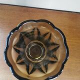 Vintage smoked glass vase