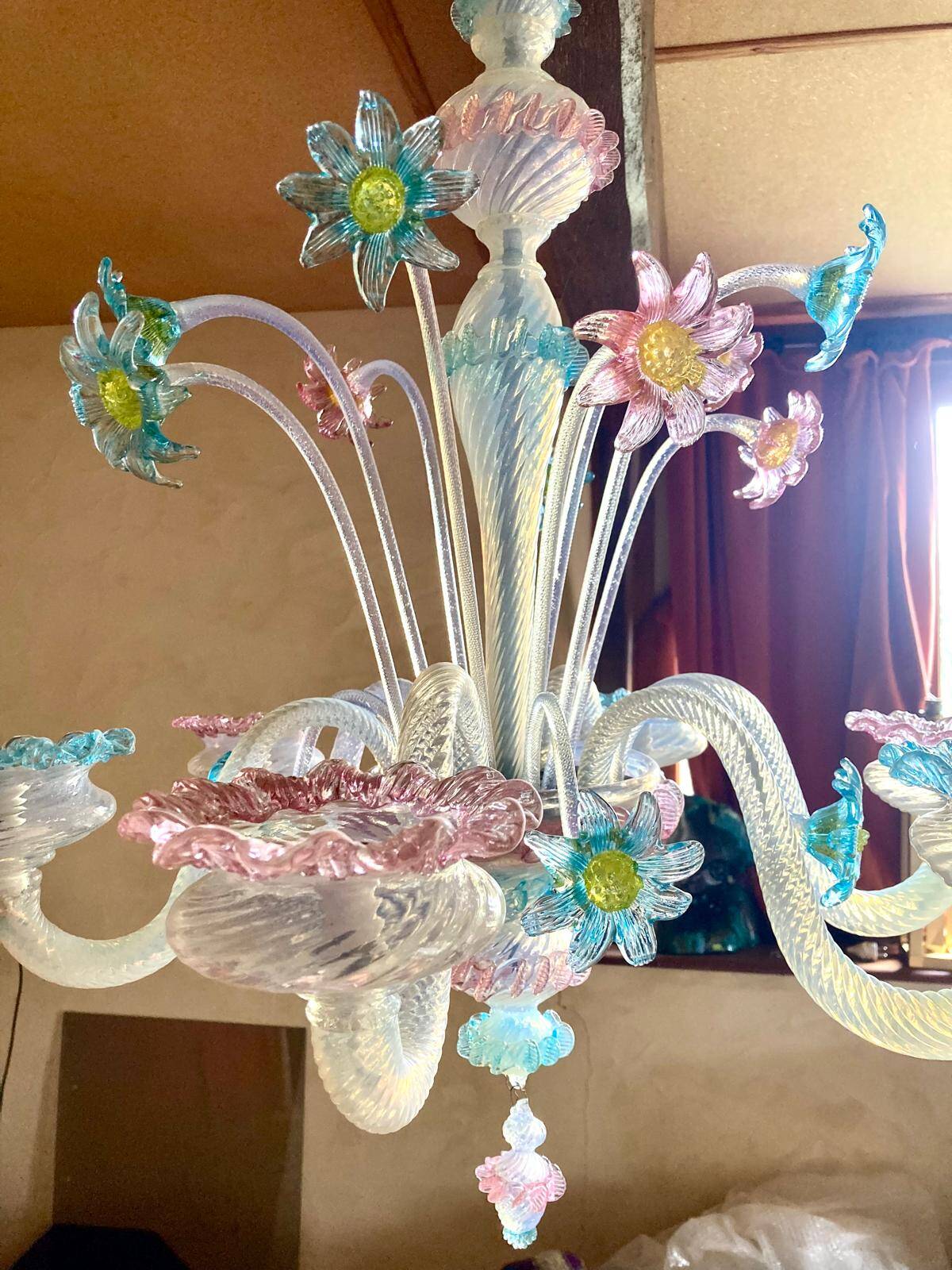 Murano chandelier from the 1950s