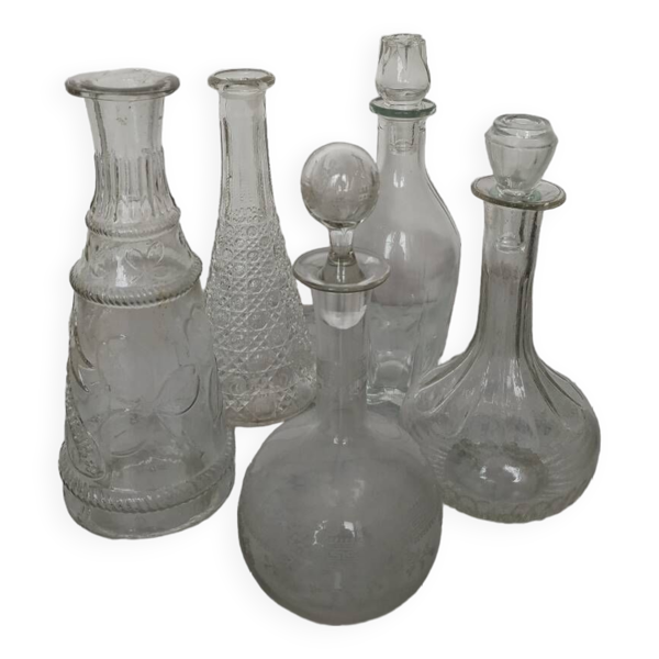 Lot de carafes