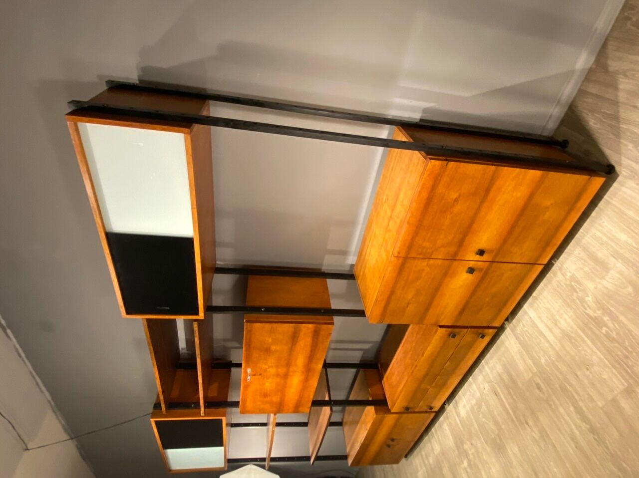 Modular bookcase vintage 60