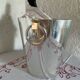 Saint Medard silver-plated metal champagne bucket