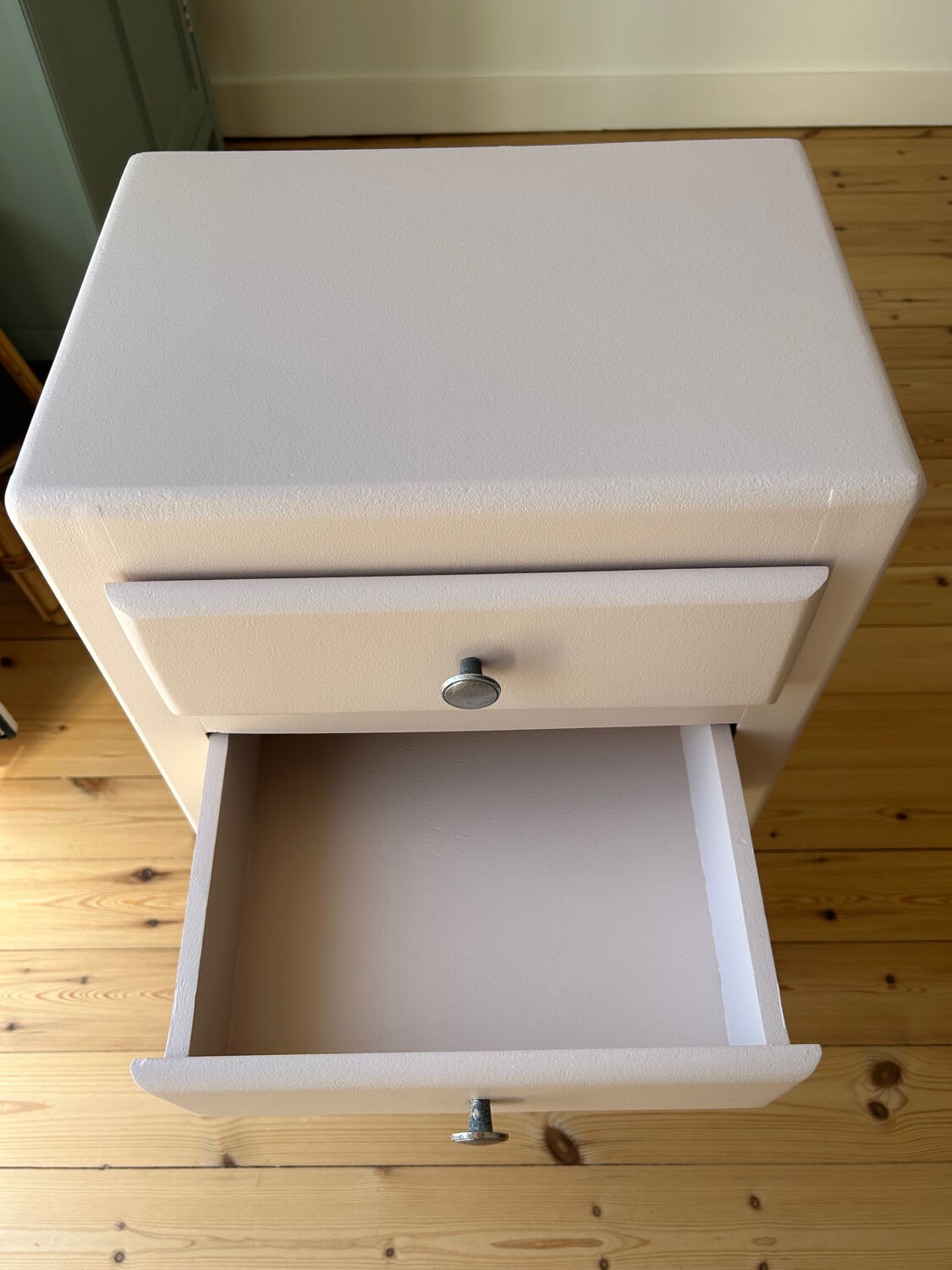 Colourful vintage chest of drawers