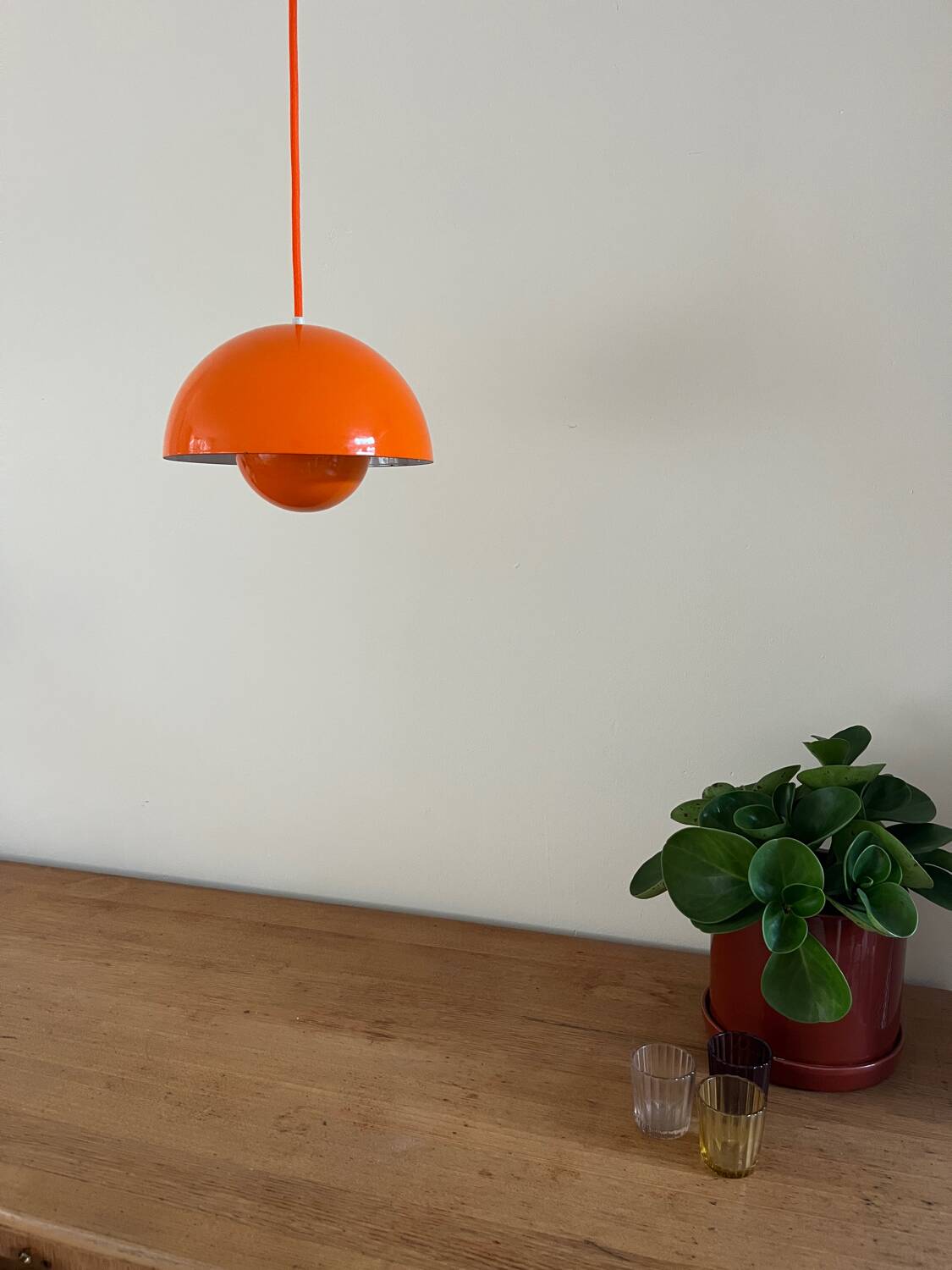 Vintage Verner Panton Flowerpot lamp - Louis Poulsen - Danish design