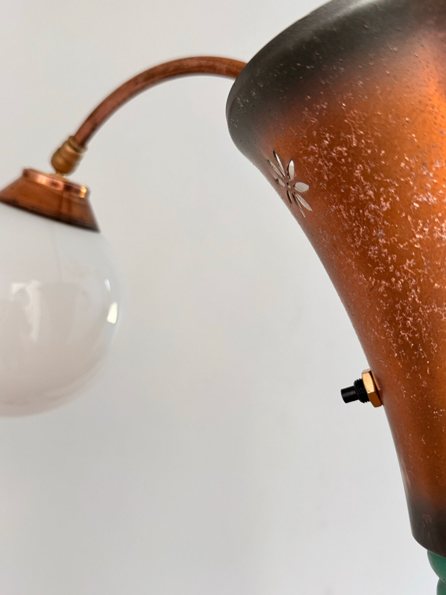 Renovated Art Deco floor lamp