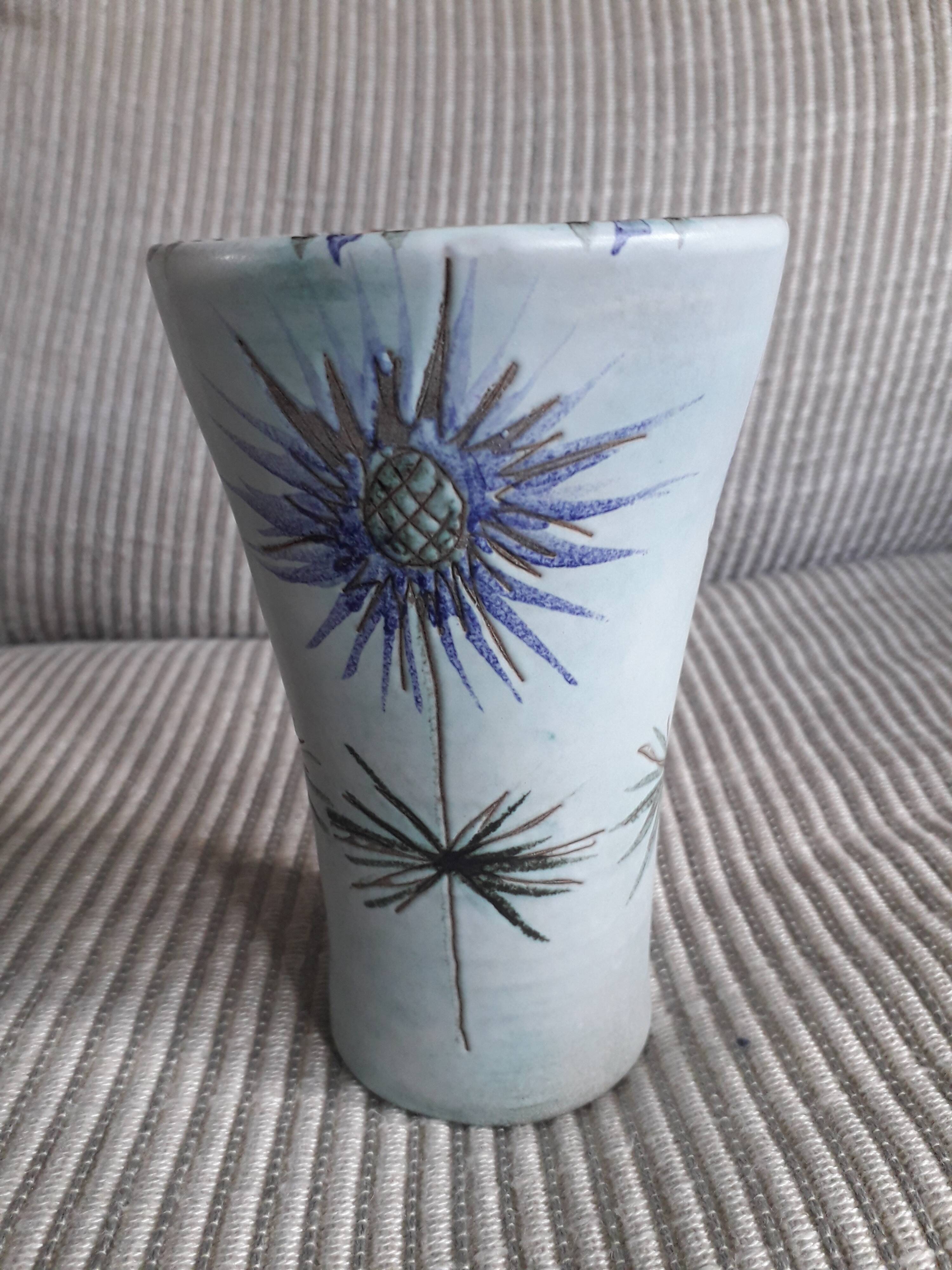 Vintage vase signed Savoie