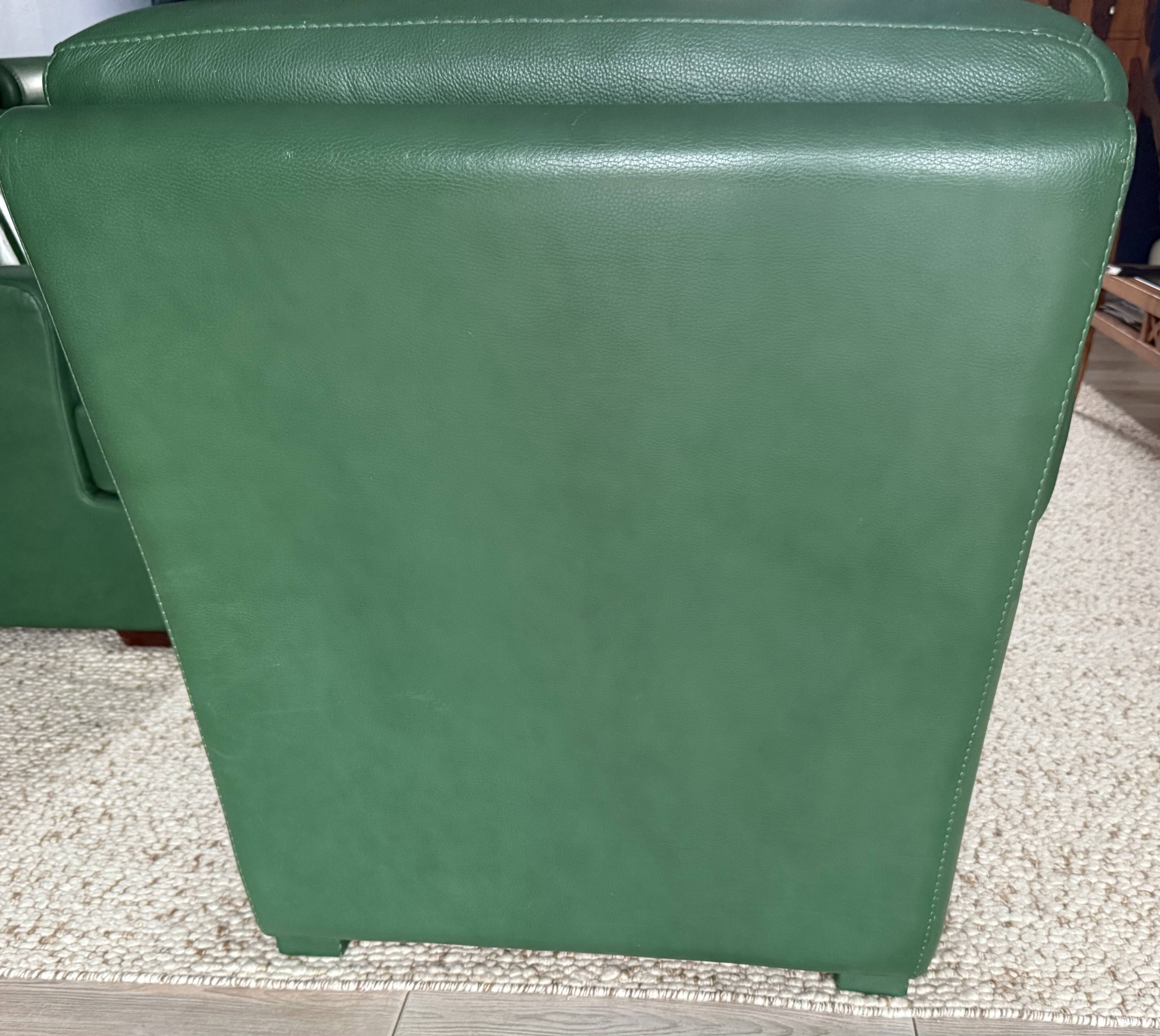 Roche Bobois Leather Armchair