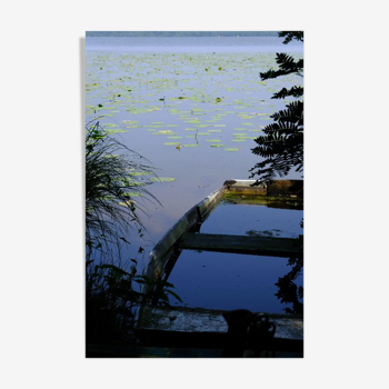 Photograph print on aluminum - Abandoned boat