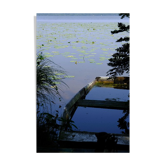 Photograph print on aluminum - Abandoned boat