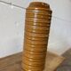 Vintage yellow-brown West Germany Carstens tall vase
