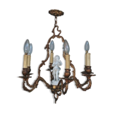 Napoleon III biscuit baby chandelier