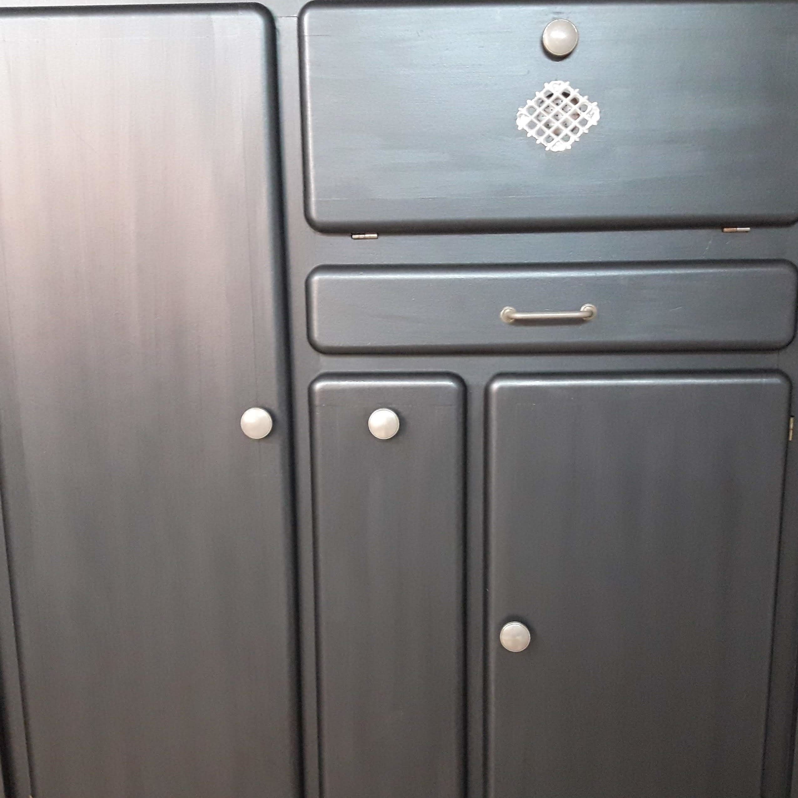 Buffet mado restored gray patina