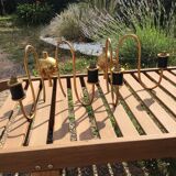 Pair of vintage wall lamps