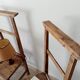 Paire de chaises anciennes prie Dieu XIXeme