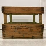 Vintage perrier crate