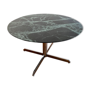 Table en marbre pour roche bobois 1970