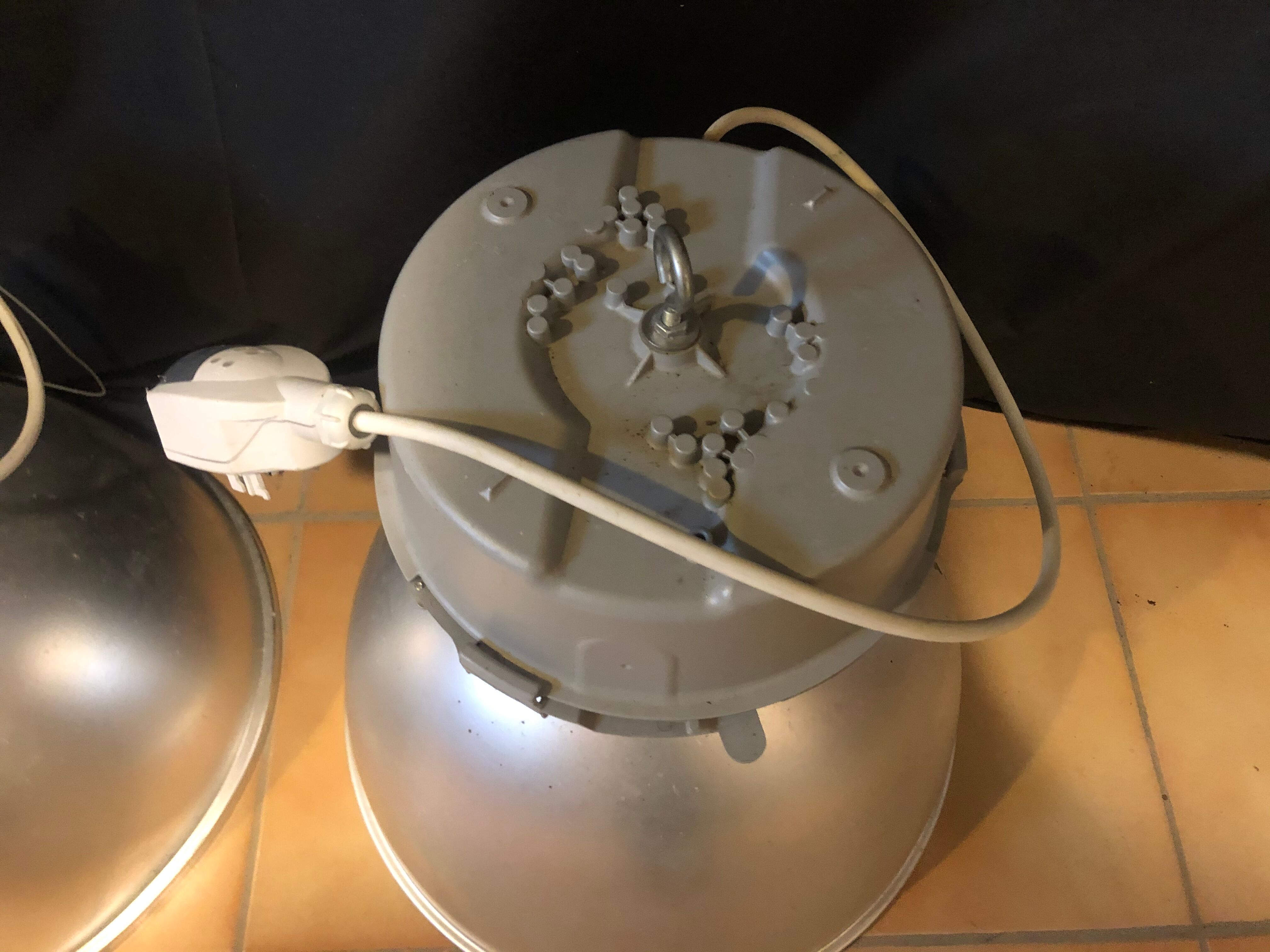 Industrial lamps 70s