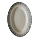 Luneville Feston ironstone oval dish