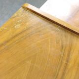 Mid-century Italian Wood and Brass Sideboard, 50s