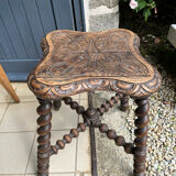 Carved stool