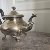 Antique Silver-Plated Victorian Teapot