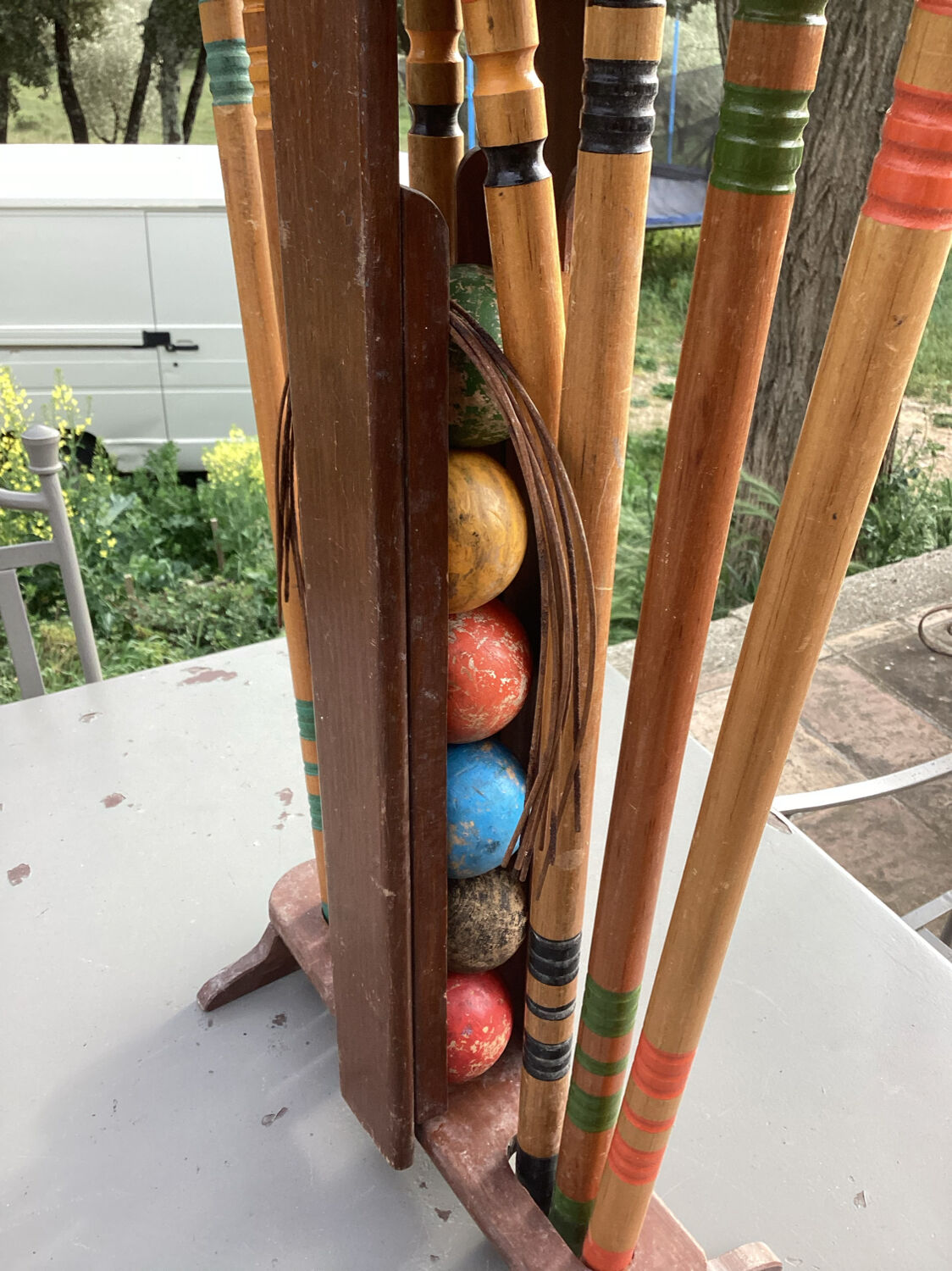 Vintage croquet games