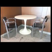 Set 2 mid century dining chairs