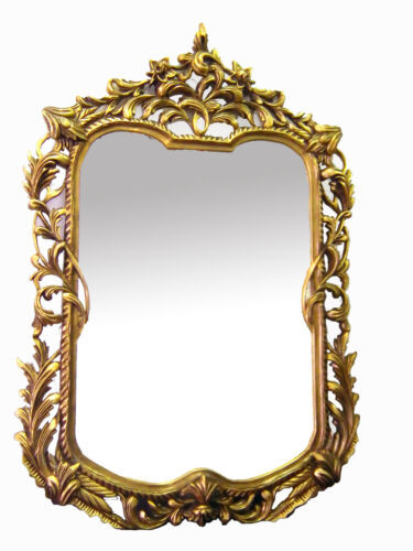 Mirror-wood-of-hetre-massive-carved-a-la-main, dore, 140x100 cm