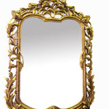 Mirror-wood-of-hetre-massive-carved-a-la-main, dore, 140x100 cm