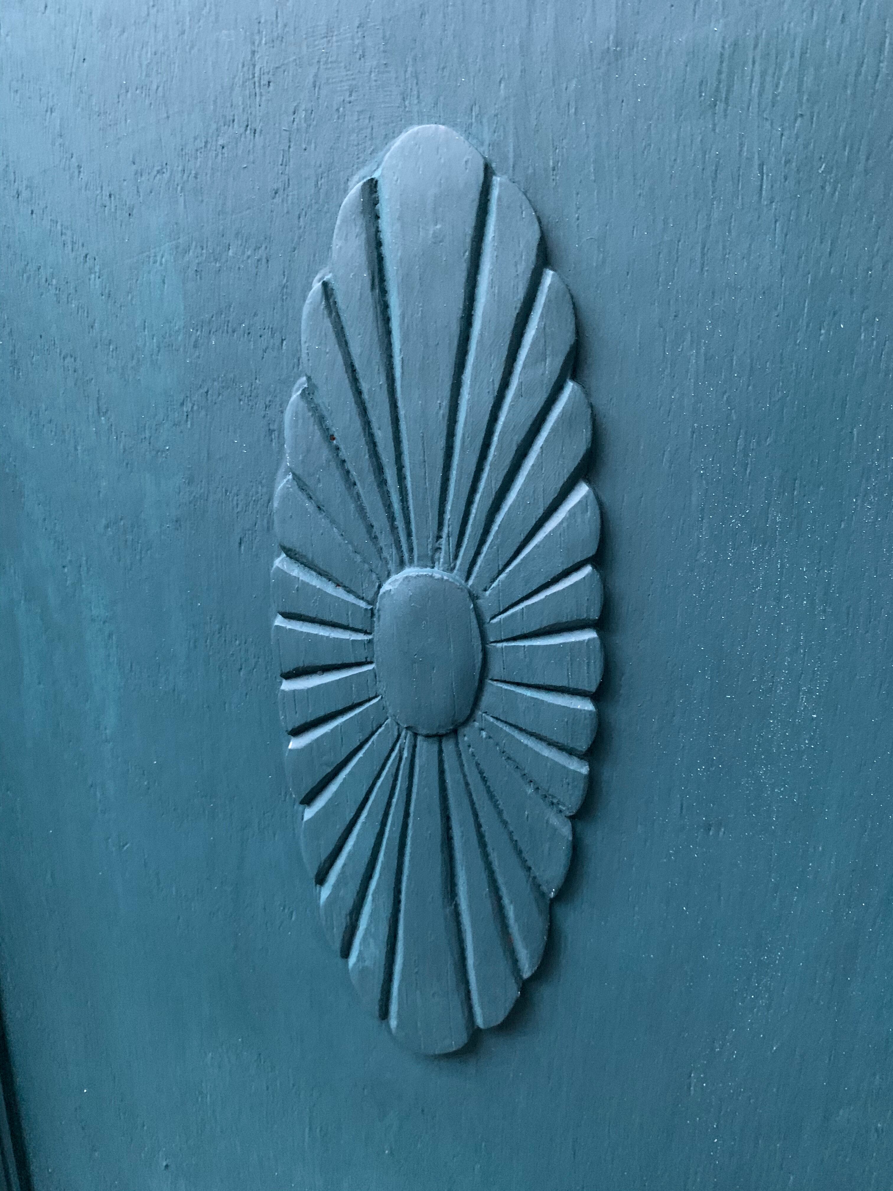 Art deco glass buffet