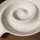 Ceramic dish snail shape