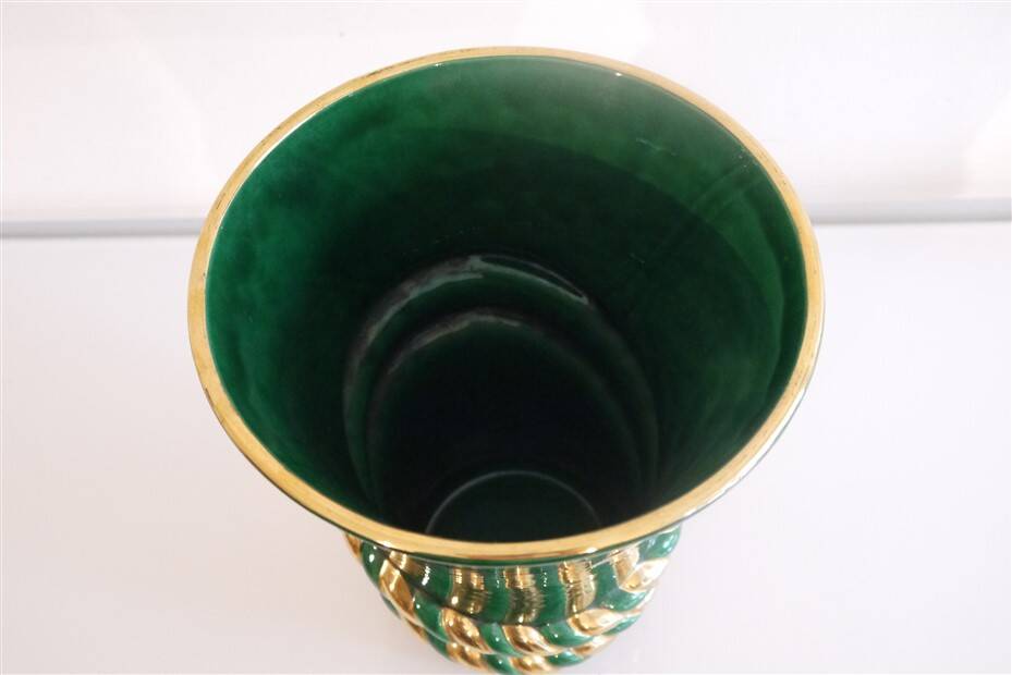 Art Deco vase in St Clement earthenware