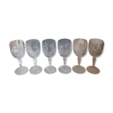 Luminarc Vintage Wine Stem Glasses