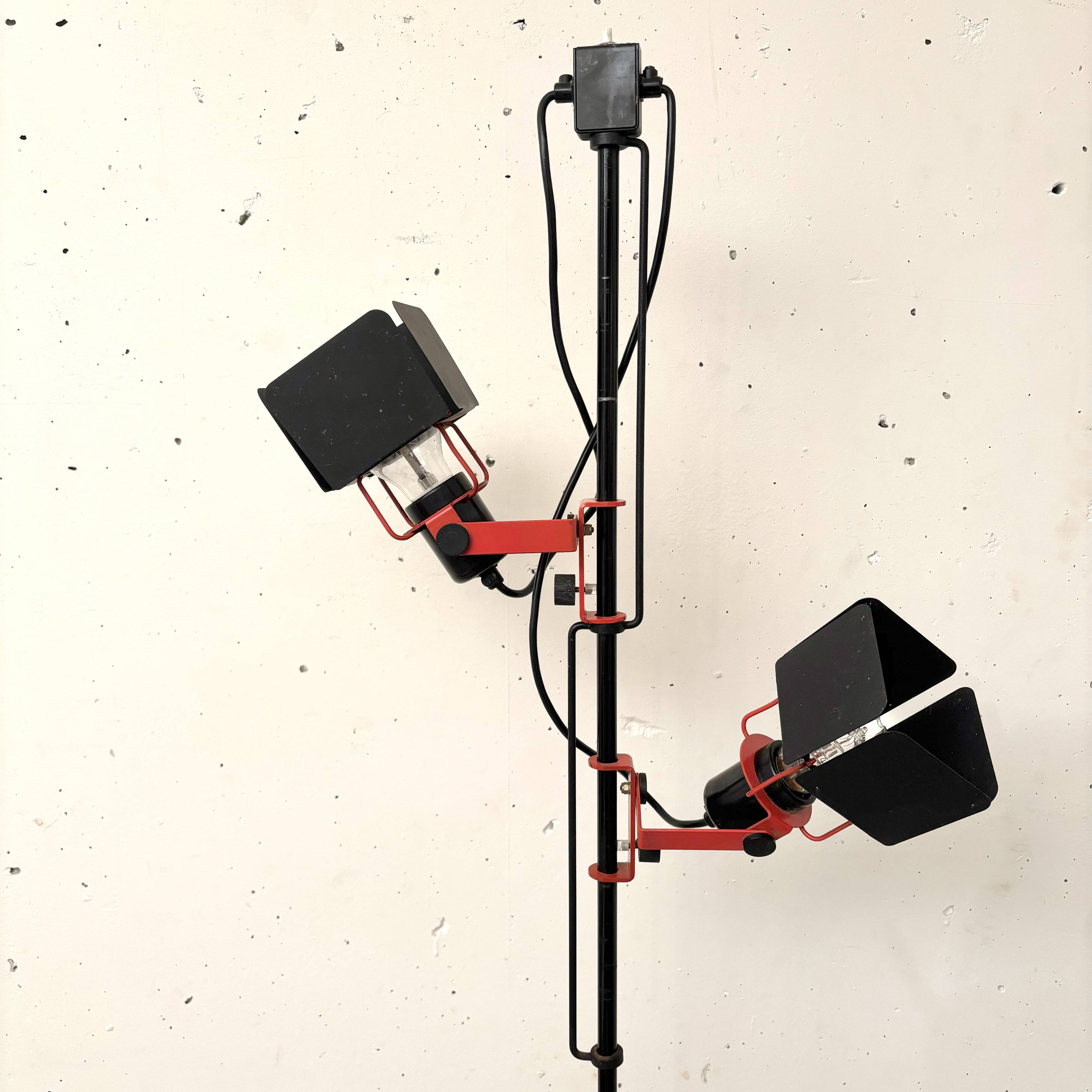 Jean Michel Chaudeurge floor lamp, Disderot 1970