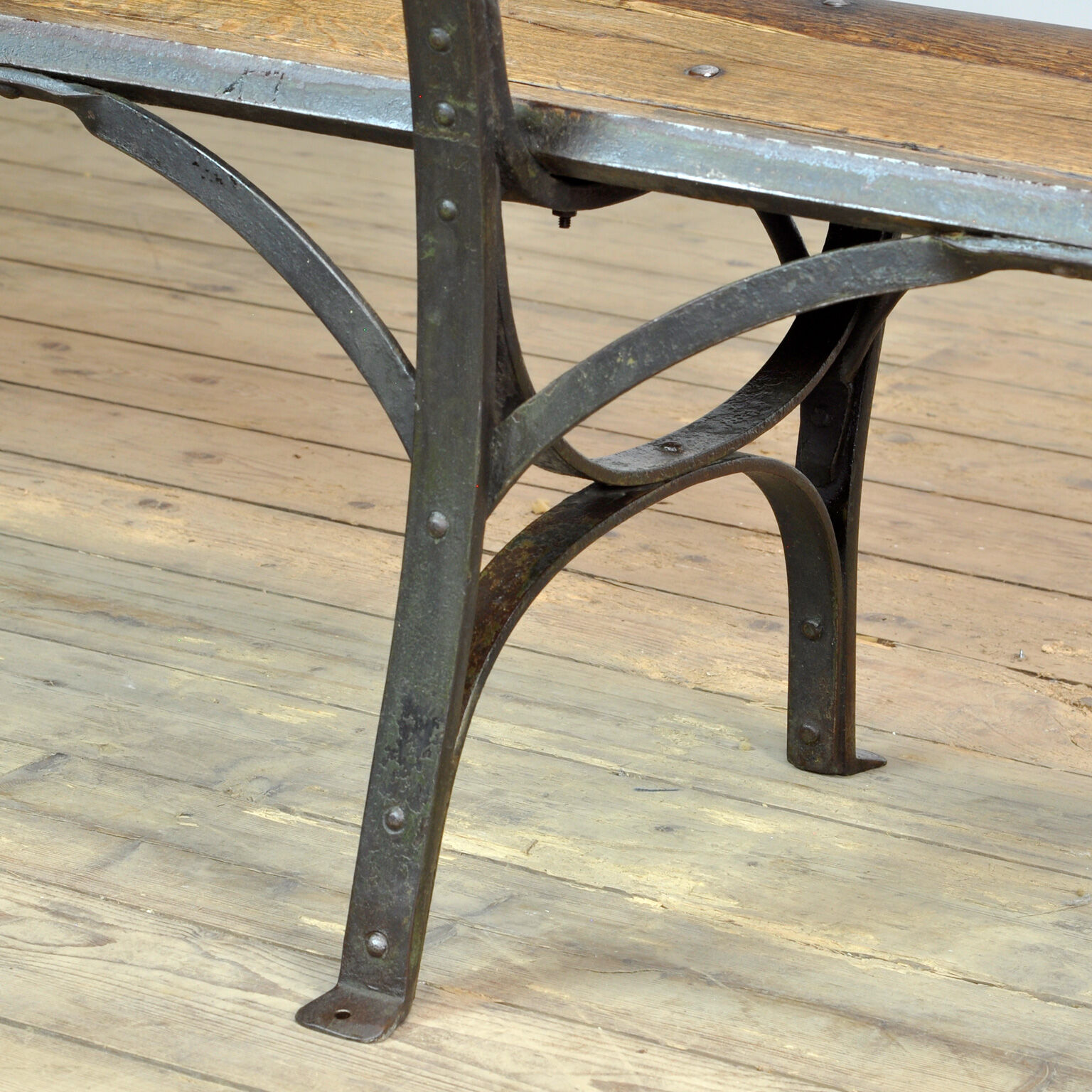 Monumental Park Bench, Circa 1900