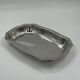 Vintage stainless steel serving tray