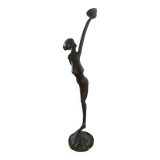 Statue femme bronze