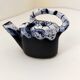picnic blue ceramic watering can
