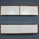 Florence Knoll for Knoll set of two hanging cabinets, model 121 + 123 W-1, 1947