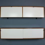 Florence Knoll for Knoll set of two hanging cabinets, model 121 + 123 W-1, 1947