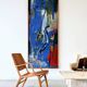 Danish vintage armchair model Ax, Peter Hvidt ed. Fritz Hansen, 1950s