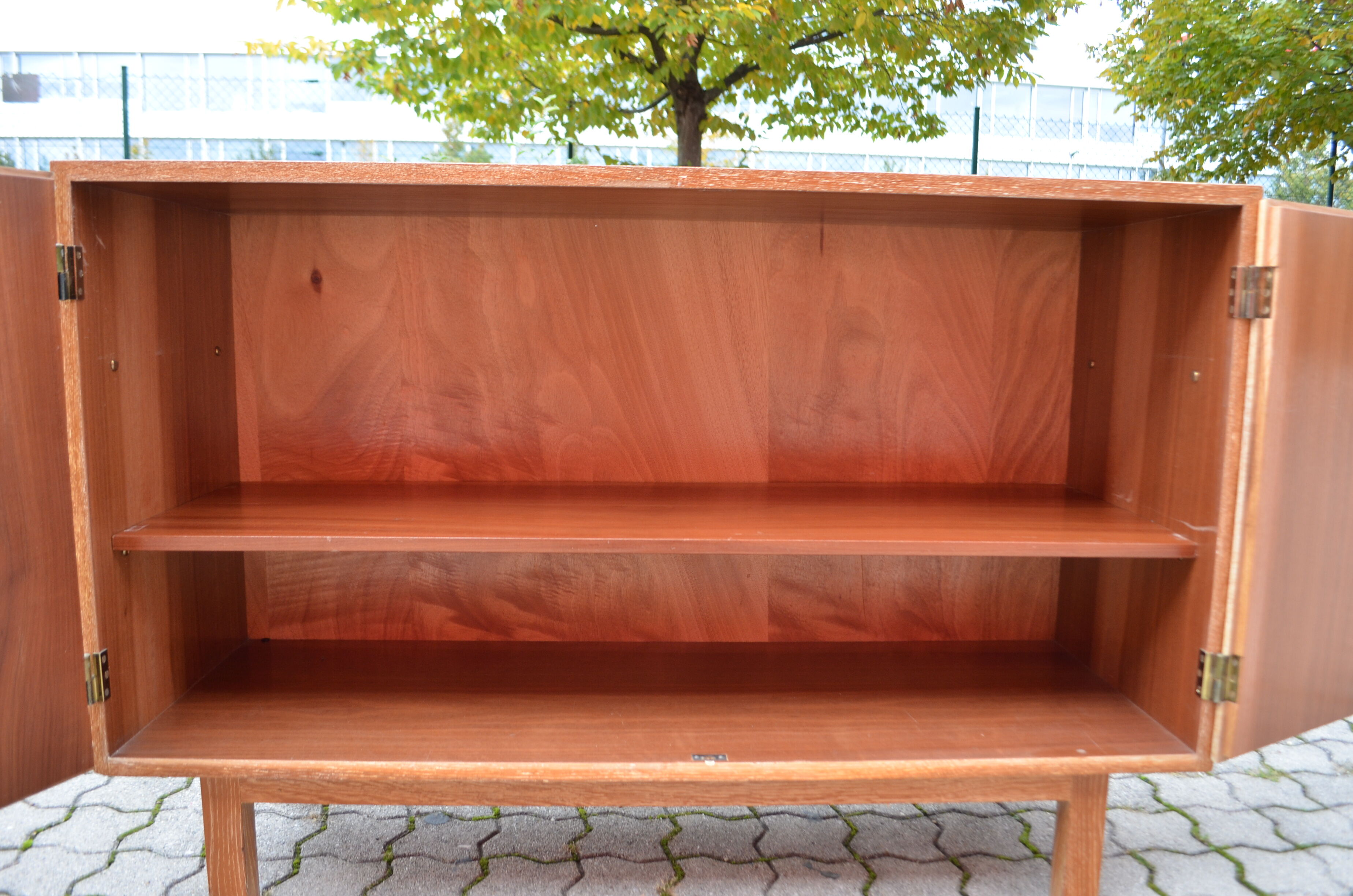 Mid century danish 60s sideboard white oak