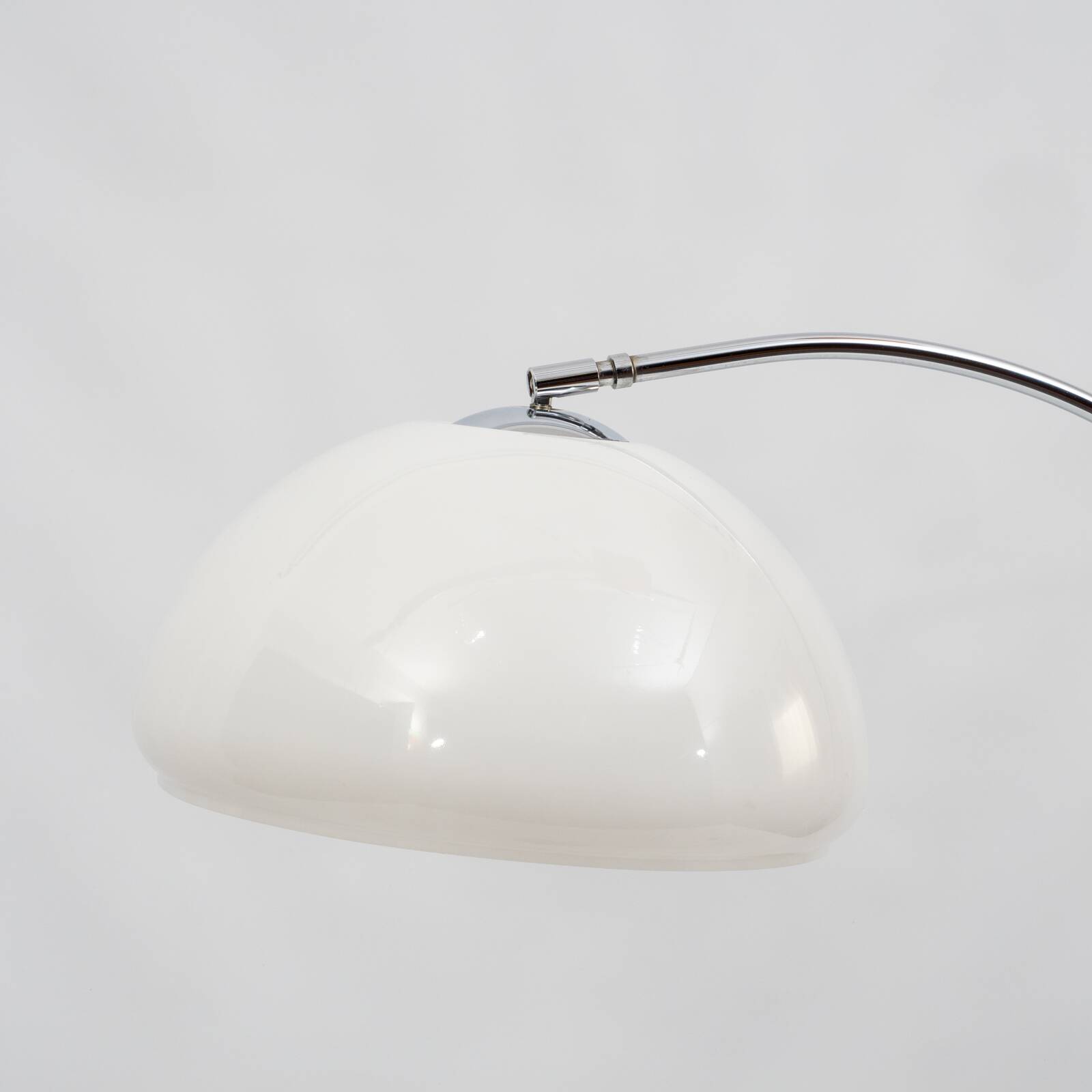 Arc lamp, 70s, rosewood base